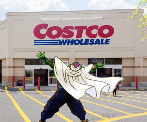 mosticonicposts: im-going-hell1223455fuckyou: piccolo goes to costco certified iconic post