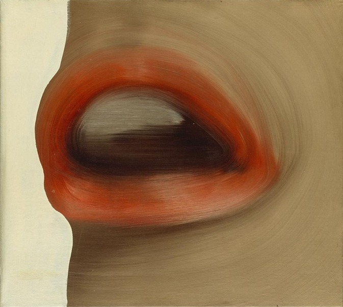 red-lipstick:  Gerhard Richter (b. 1932, Dresden, Germany) - 1: Mund (Mouth), 1963