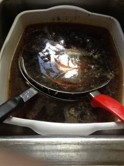 My niece made food then left this in the sink&hellip;