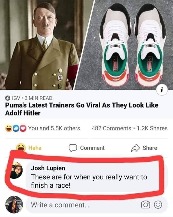 Hitler zapatillas hotsell