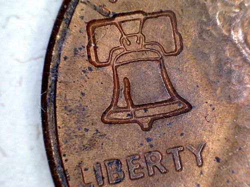 Someone stamped my penny. [1600x1200] [OC]