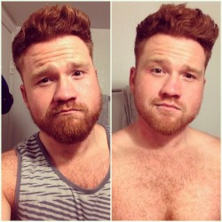 thegingerium:  Snip snip. ✂️ #beard #trim