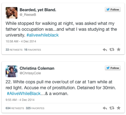 Porn micdotcom:  #AliveWhileBlack is the heartbreaking photos