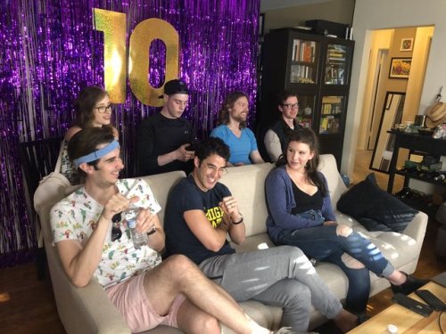 darrencrissarmy:@TeamStarKid We’re still live-streaming to celebrate the 10 year anniversary of “A V