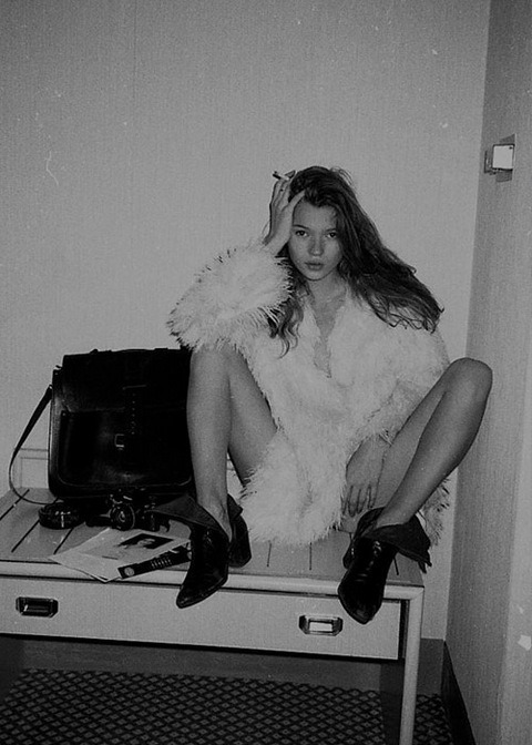 Porn photo wildbelles:  60snymphet: Kate Moss in the