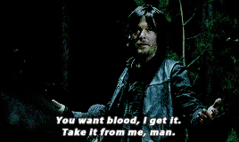 reedusgif:  Daryl’s selfless acts 