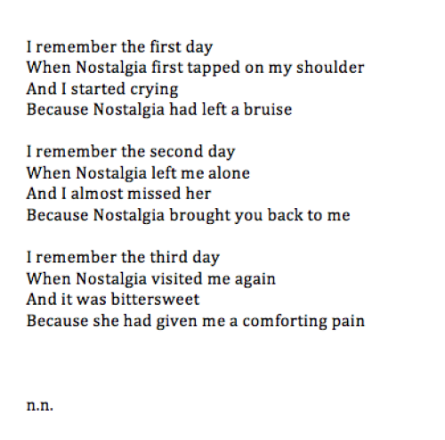 theunexpressedtruth:  Nostalgia by natasha  i like this quite a bit