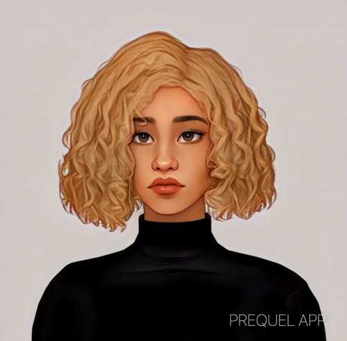 A while ago, I tried the Cartoon filter on the Prequel app on my TS3 sims. So now it’s my TS2 sims’ 