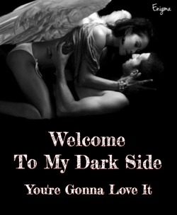 naughtymom11:  masterenigma25:  Welcome to my dark side ♠️  Looks that way 😈