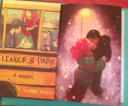 rainbowrowell: I got my first copy of the Eleanor &amp; Park special edition!! Featur