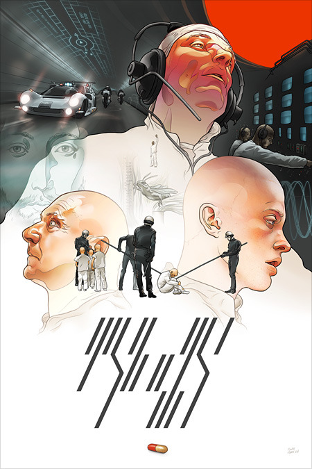 thepostermovement:  THX 1138 by Martin Ansin