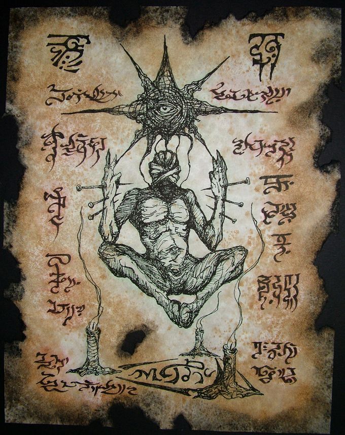 pankurios-templeovarts:  Artworks by Mr. Zarono. Inspired by the genius of H. P.
