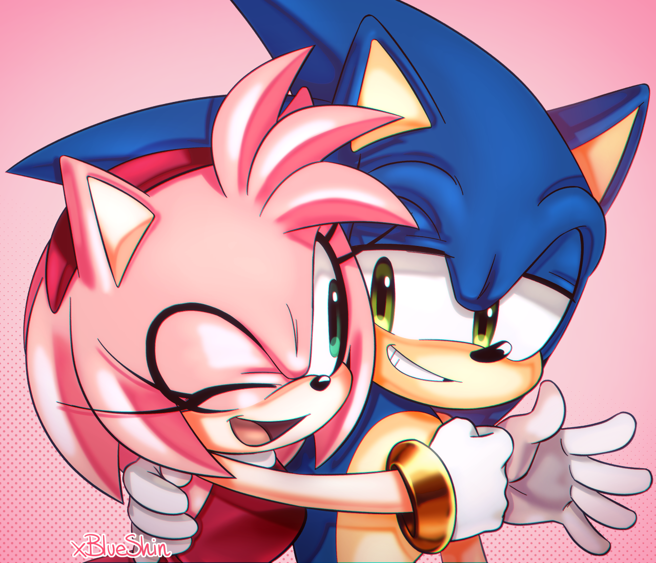 The Next Generation — I wanted to draw my sonamy fanchilds with