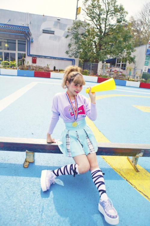 Japanese kawaii model PECO has collaborated with Bubbles Harajuku on the PECO x BUBBLES collection.