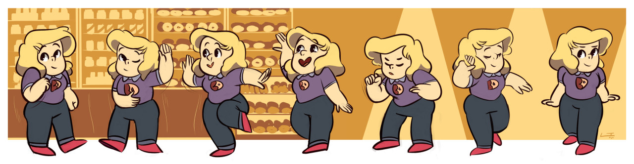 nidbaesenpai:  art trade w/squidbles, i was watching this and thought ‘what if