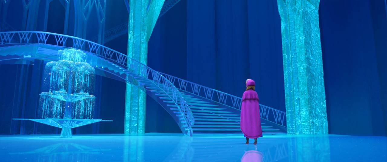 kioewen:  Elsa and Her Ice Palace - New Official Images! Brand-new, never-before-seen