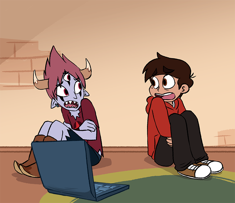 sburbox:  reading fanfics