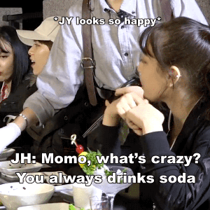 twiceoneinamillion:  MOMO AND SODA FT. JEONGMO’S SODA TELEPATHY 