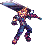 alleycatproductions:  Cloud Strife (Card Sagas Wars)