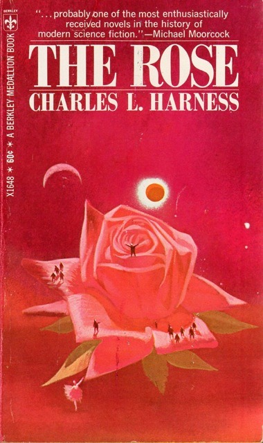 The Rose by Charles L. Harness, 1953.  Uncredited cover art for the 1969 edition.