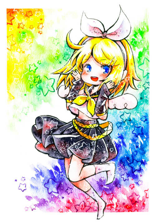 –– ☆ ––Tools:Watercolor PentelWatercolor Schmincke HoradamWatercolor paperWa