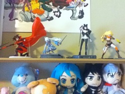 here&rsquo;s what the figurines look like set up in my nerd corner