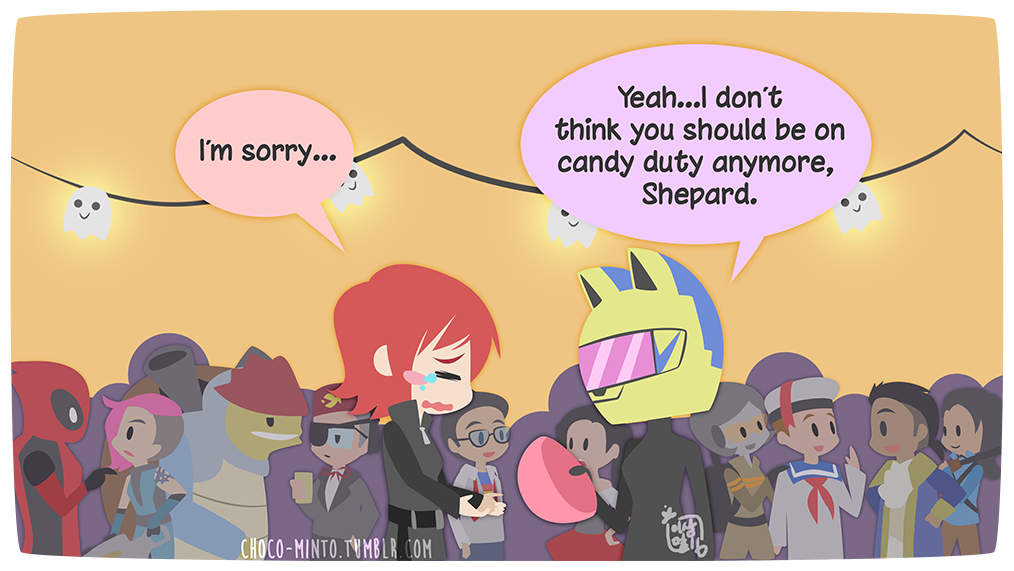 choco-minto:  Happy Halloween (pt3)! 