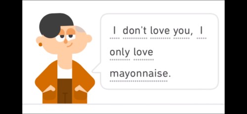 Bros As Random Duolingo Sentences