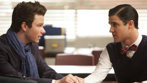 staceysthings: When “Glee” producers set out to introduce a love interest for Chris Colf