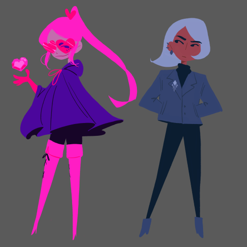 Magical Girls I Made While At Cartoon School