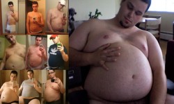 keepembloated:  Bigger and rounder… what a beautiful belly.