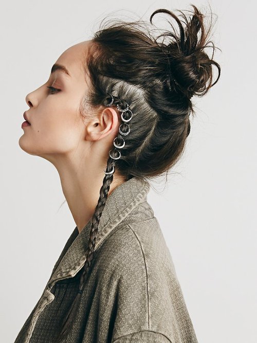 freepeople:Add a new element to your braids with Hair Rings