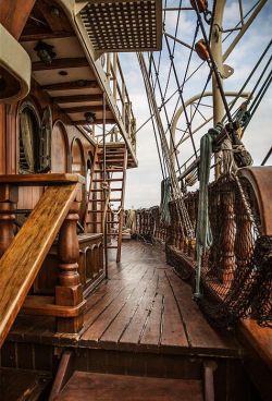 hms-surprise:  Aboard the tall ship &ldquo;Peacemaker&rdquo;