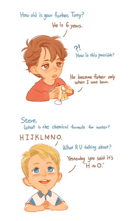 doesnotloveyou:  lil avengers by Hallpen  