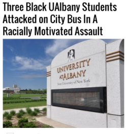 Black-Culture:  Read The Rest: Http://Atlantablackstar.com/2016/01/30/Three-Black-Ualbany-Students-Attacked-On-City-Busy-In-A-Racially-Motivated-Assault/