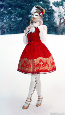 noke89:  Puppet Circus Christmas Outfit JSK,