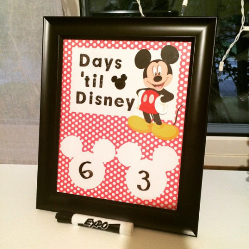 I’m very happy with how my countdown turned out! My DCP is only two months away!