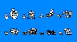 gameboydemakes: Next on the roll up, enemies,