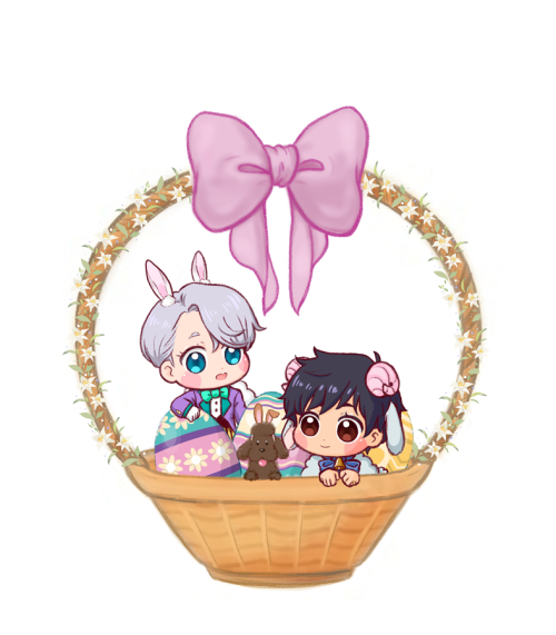  Happy liddol Easter basket  Twitter | Patreon | Pillowfort | Pixiv 