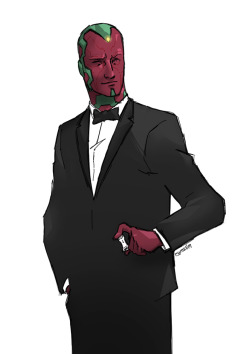 rymslim:  So Vision will be wearing a tux.