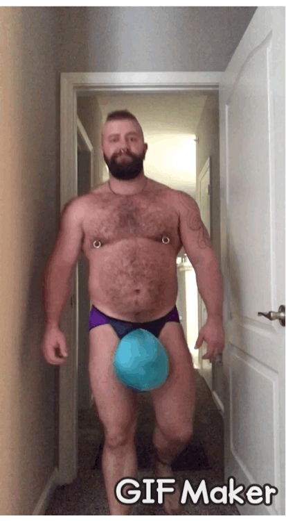 mcmeathead2:  Having some fun in my @cut2medesigns peak-a-crotch undies. Love the colors and the cut. They certainly get a lot of attention in the locker room.