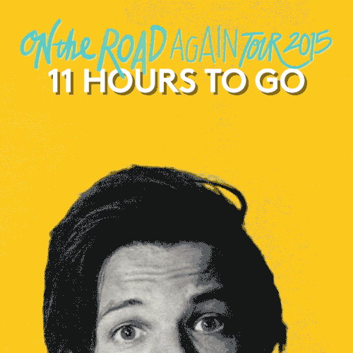 11 hours to go … #OnTheRoadAgain1D