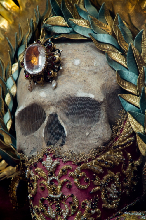 scribe4haxan:Catholic Catacomb Saints (c. 16th and 17th centuries) ~ 1) Saint Faustus 2) Saint Coron