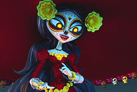 beanarie: the moods of la muerte set 2 - fiery, spirited 
