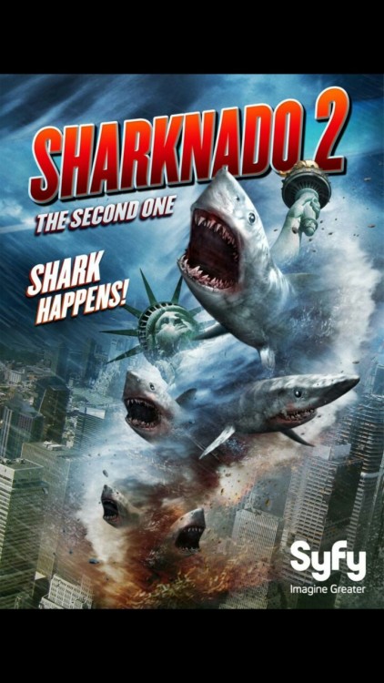 brendanwtf:  meatbicyclevevo:  fano-tastic:  I love how these are the same cover just different backgrounds.  “Sharknado 2: The Second One”They really put a lot of effort into the title, didn’t they  “Shark happens” 