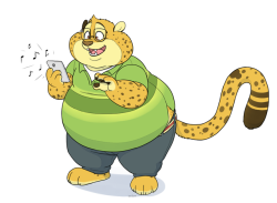 yellowdraws: Casual Clawhauser