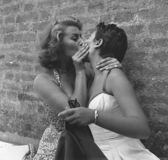 Sophia Loren and Anna Maria Villani Scicolone