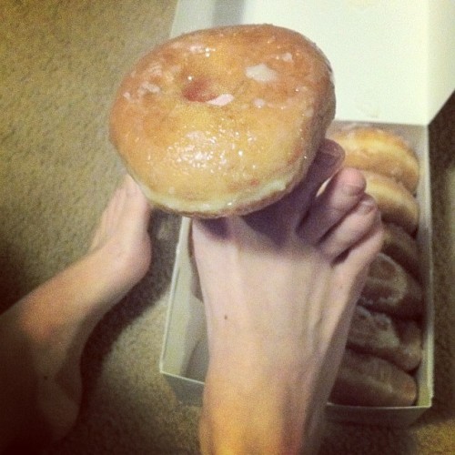 Before you ask, my toes have already been licked clean #neenerneener #delicious #feet