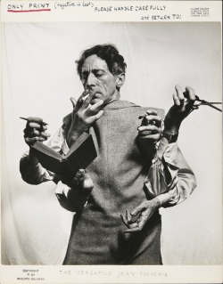 24hoursinthelifeofawoman:  Jean Cocteau,