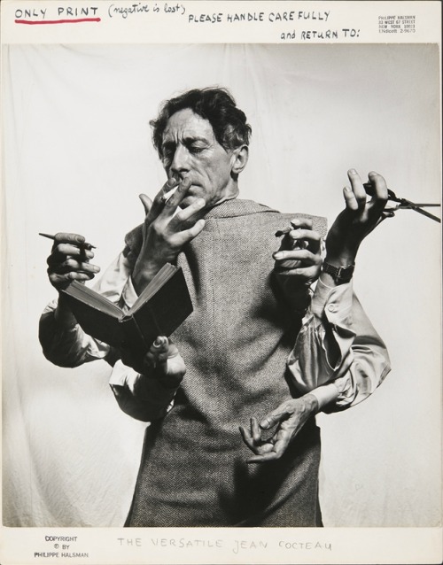 manwearingcamisole:  Jean Cocteau, l’artiste multidisciplinaire, 1949.